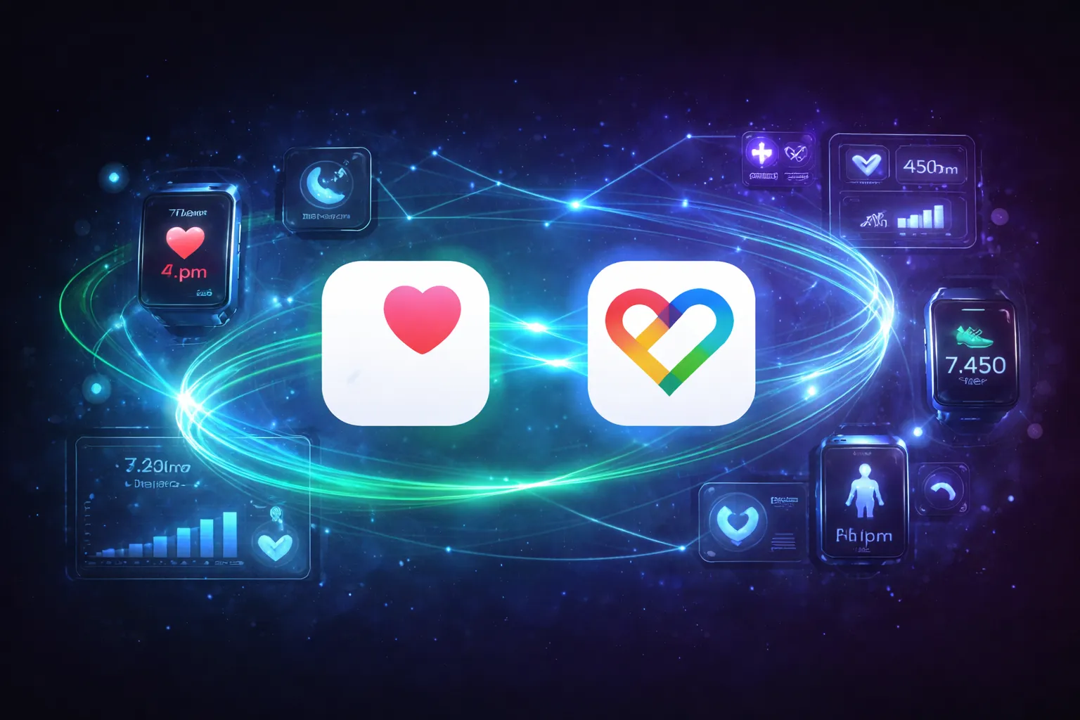 Синхронизация данных о здоровье: Apple Health и Health Connect